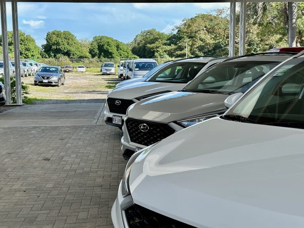 Renting a car in Liberia Costa Rica